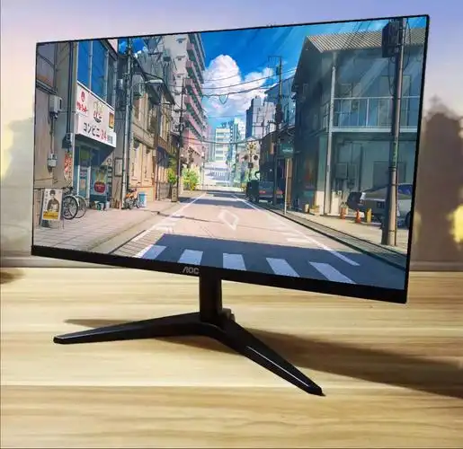 二手电脑显示器戴尔24英寸联想三星高清台式监控屏幕娱乐办公显示器