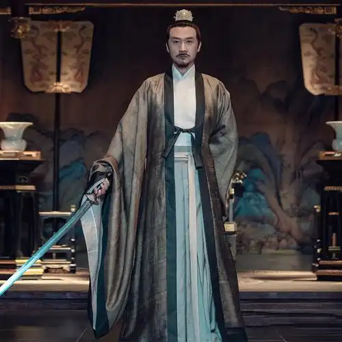 影视古装鹤唳华亭同款古装宋朝男汉服剧组大臣服公子侠客服演出服