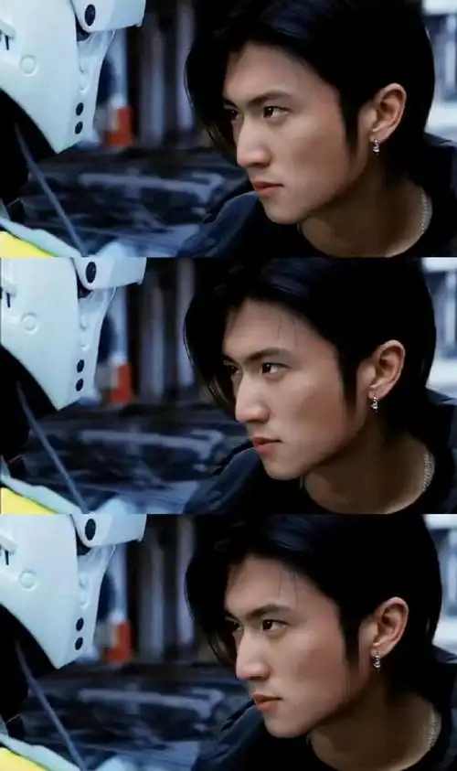 谢霆锋年轻的照片,不愧是千禧年港娱顶流的实力!