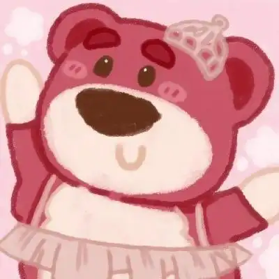 可爱草莓熊qq头像图片