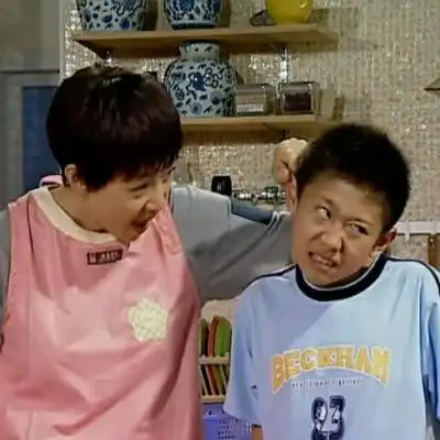 顾子言沙雕头像家有儿女第二弹我要是那样您早该那么揪我耳朵了