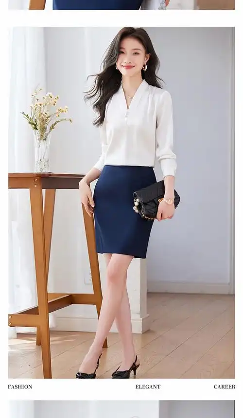 长袖雪纺衬衫女长袖女士气质正装夏季薄款设计感上衣洋气职业套