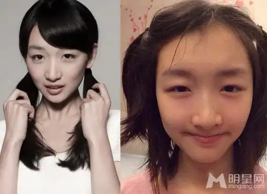 周冬雨素颜化妆无差异娇嫩肌肤令人垂涎