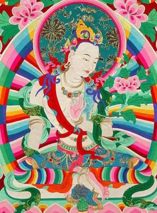 探秘藏域no20立体的唐卡堆绣艺术