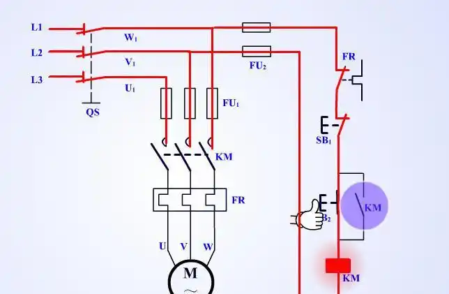 电工知识:接触器自锁的原理,用通俗话给你讲,电工一看就会