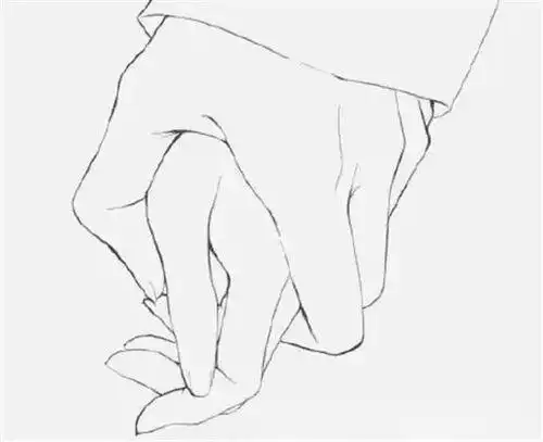 简笔画情侣背影情侣背影简笔画