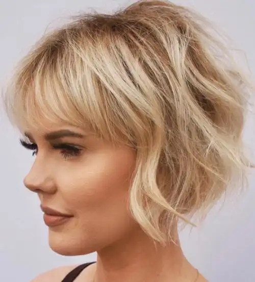 美式短发发型 干练酷炫超有气场_女生短发 - 美发站