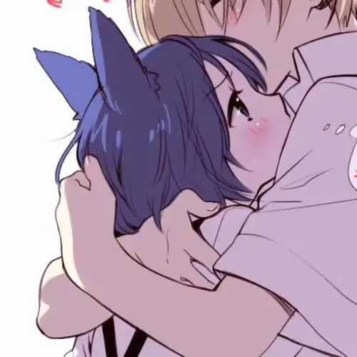 动漫丨手绘情头图源网络 侵删 - 堆糖,美图壁纸兴趣社区