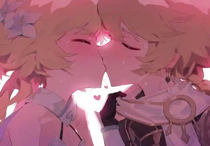 原神兄妹空荧pixiv同人插画图片