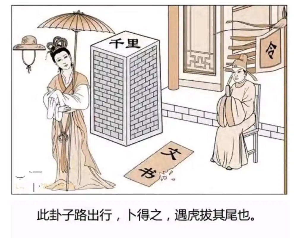 倪海厦《人间道》第十卦天泽履,卜得此卦不能有贪念,各居其位