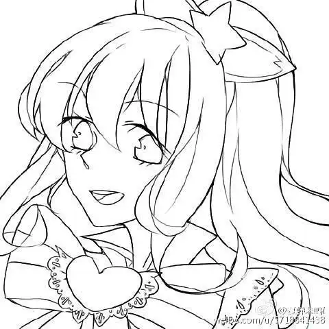 巴啦啦小魔仙凌美琪简笔画