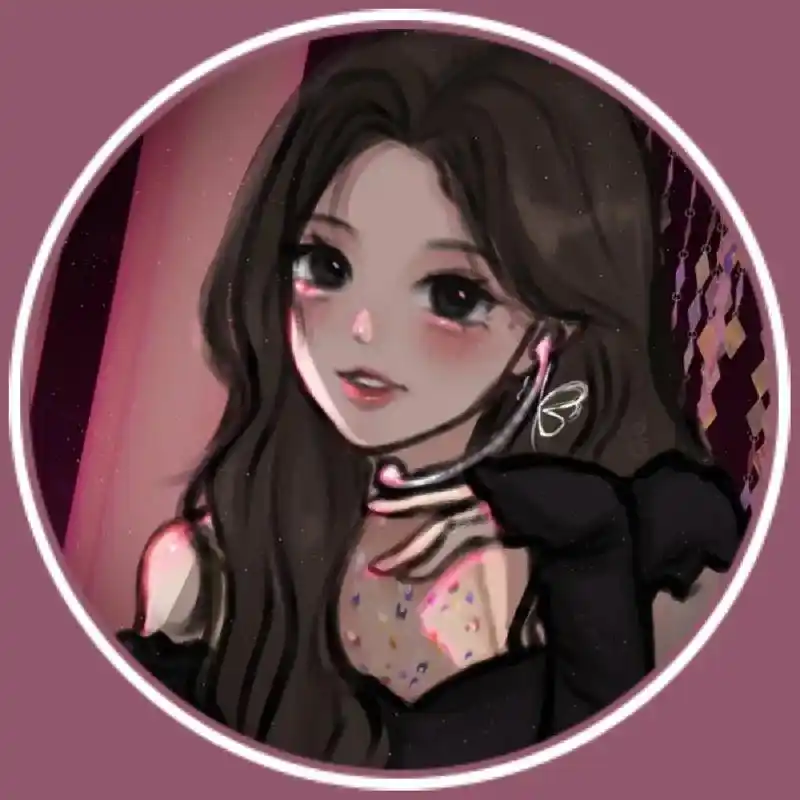 鞠婧祎漫画圆框头像(七) 先说明图不是我的是在快手拿的,不是盗的,请