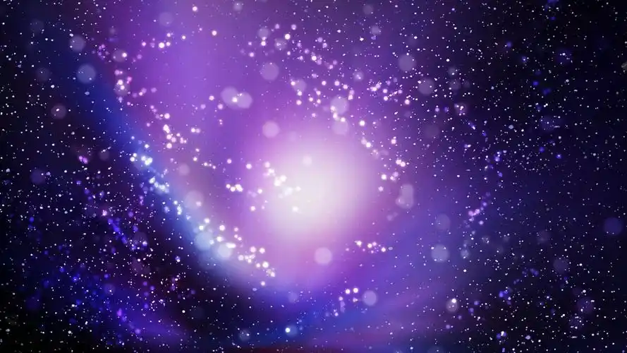 炫彩紫色主题电脑高清电脑桌面壁纸