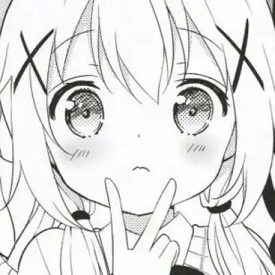 点赞  评论  じゃぱにーずすたいる p站 二次元 插画 少女 头像 手