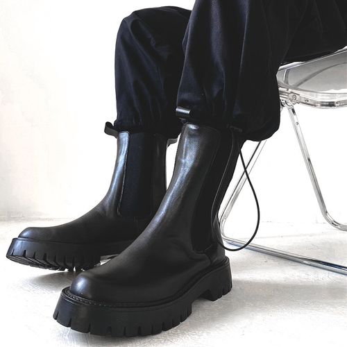 切尔西靴男高筒