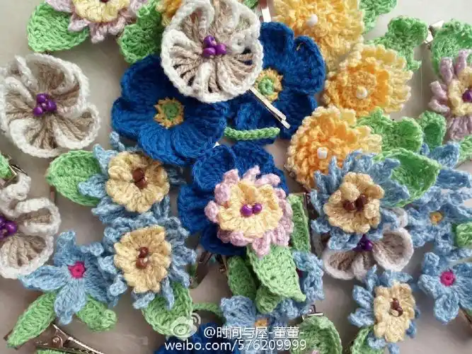 钩针作品#一言不合就做手工,一不小心就做了一堆.