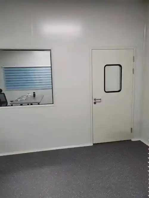 双层中空观察窗无尘净化车间洁净室实验室成品钢化玻璃固定窗定制