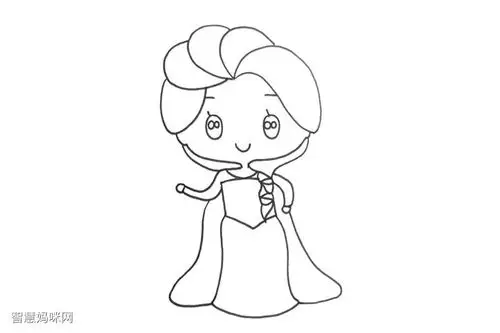 简单可爱的爱莎公主怎么画-图2简单可爱的爱莎公主怎么画-图1简笔画