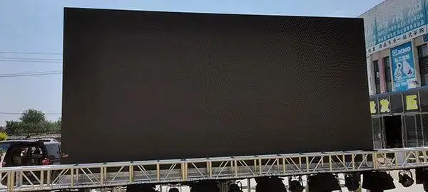 户外舞台大背景led全彩显示屏