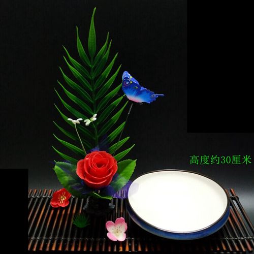 酒店菜肴装饰中餐盘饰点缀婚宴菜品摆盘装饰花草寿司摆盘点缀装饰