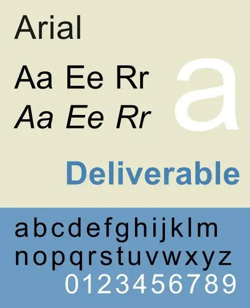 arial是什么字体arial是什么字体arial是什么字体