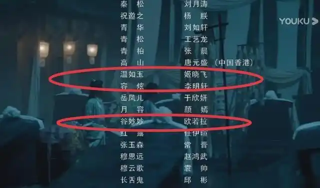 看了三遍山河令的片尾演员表我又有了新发现