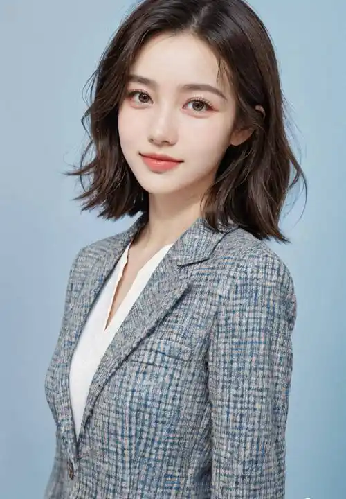 ai写真-西装优雅美女_女性_时尚_照片