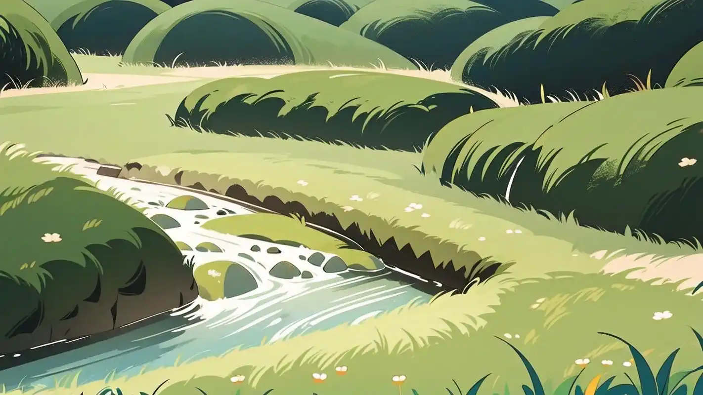 91绿色护眼草原壁纸精选97 想给你的手机或电脑桌面换个新背景吗?