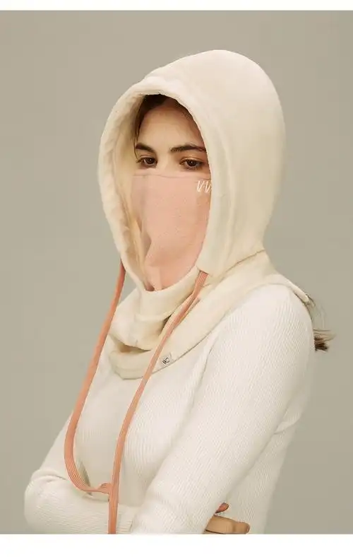 vvc口罩防风防寒头套骑行滑雪保暖围脖男女加绒加厚护脸蒙面面罩圣光