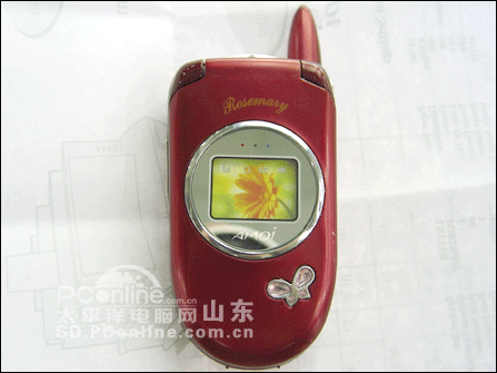 图为:夏新f6手机