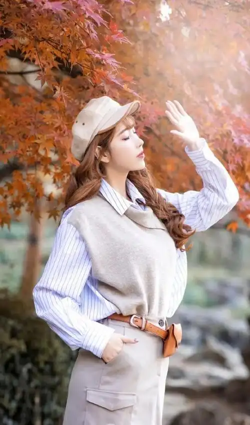 女生拍唯美枫叶人像7个必不可少的技巧拍好枫叶人像不是难题