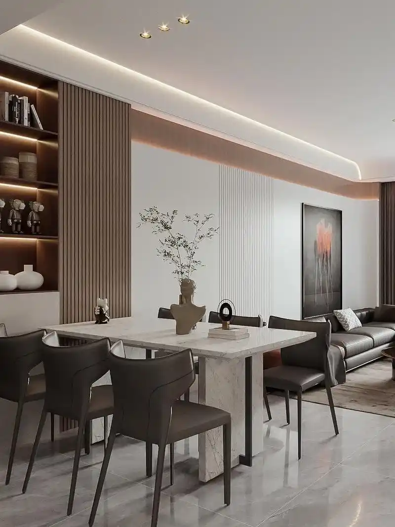 小户型如何做现代简约轻奢风装修效果图?