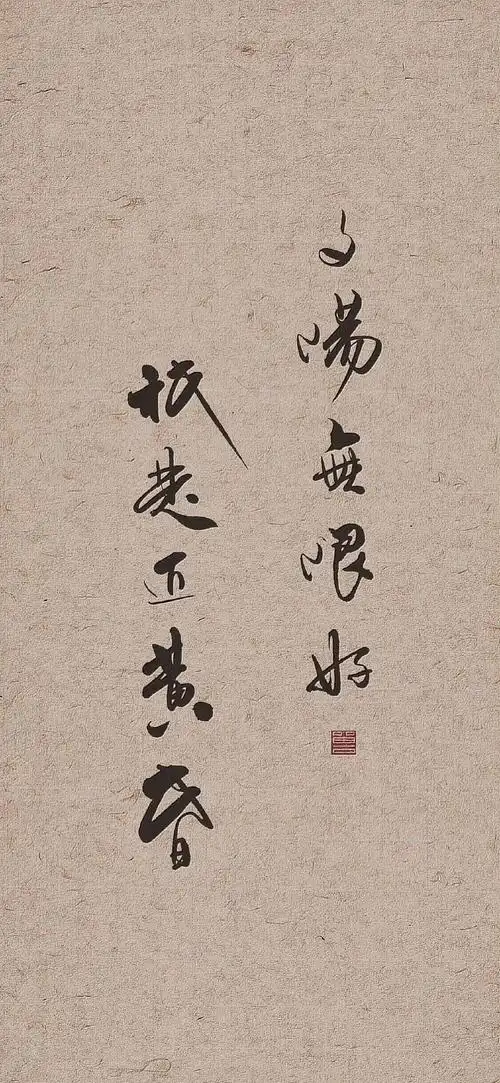 南风知我意吹梦到西洲中国风古风书法文字壁纸#手机壁纸##锁屏壁纸