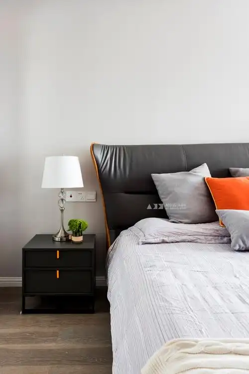 150㎡现代风格装修床头特写