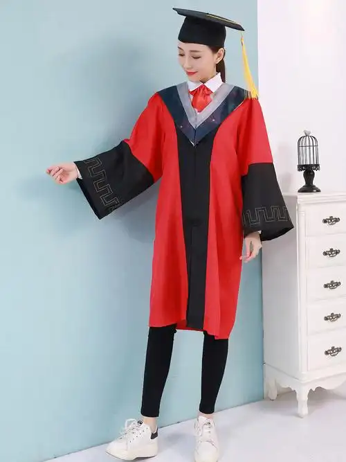 学位帽导师服大学毕业毕业典礼服装学位服文理工科垂布学位帽学士服