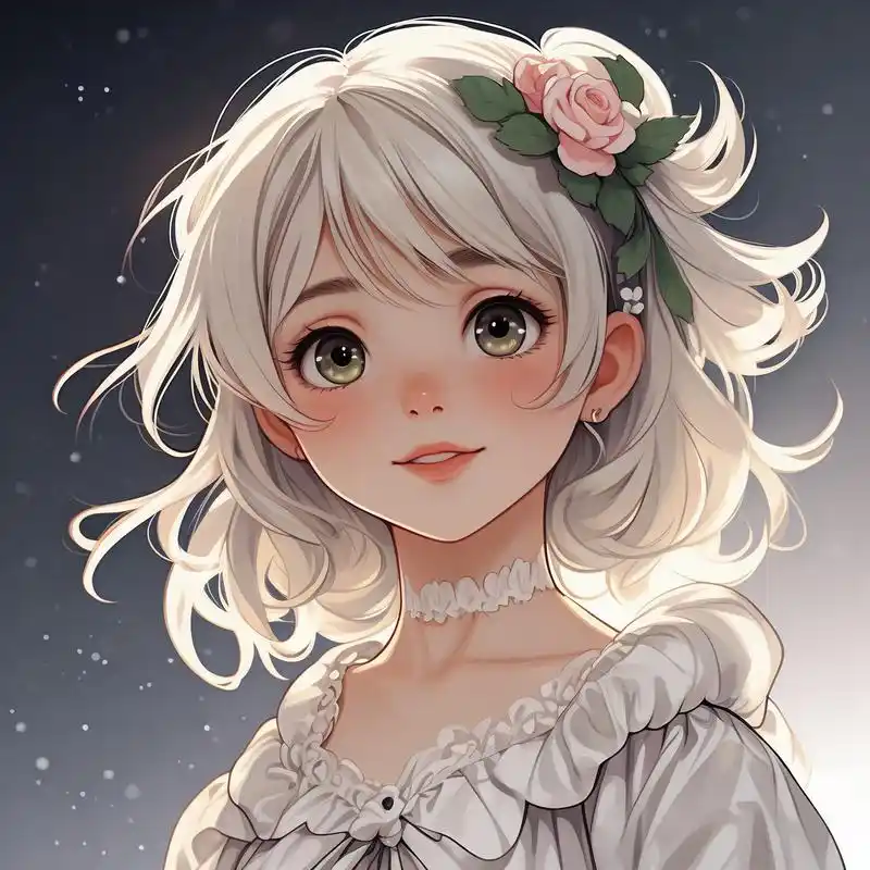 超级卡哇伊的小女孩动漫头像来啦～每一个都萌萌哒,让人忍不住想捏捏