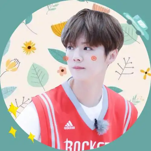 鹿晗可爱头像萌萌哒