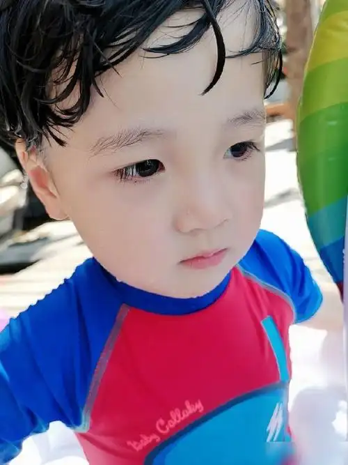 单禹豪才是整容式长大小卷毛萌力十足顺毛帅成小鲜肉