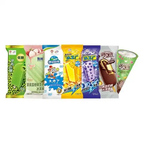 【推荐】伊利冰淇淋伊利牧场冰工厂系列超值组合装雪糕 42支_折多多网