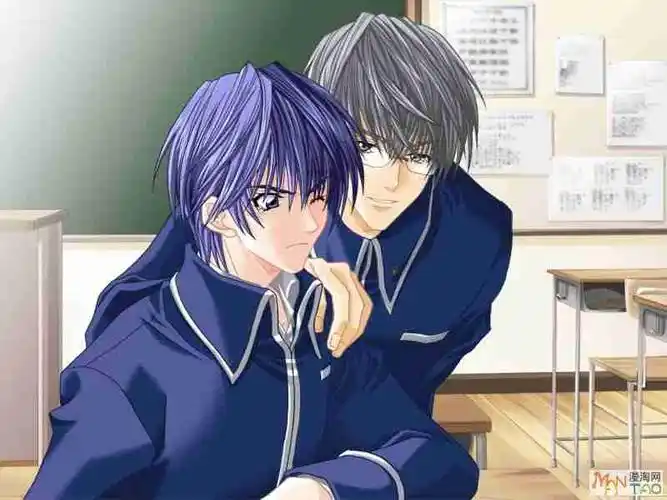 黑白耽美真人头像