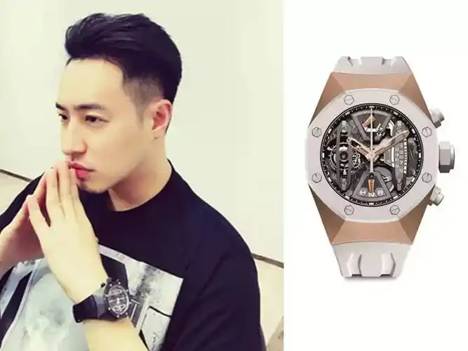 唱着"richard mille在我左腕"的潘玮柏可不只有一块表