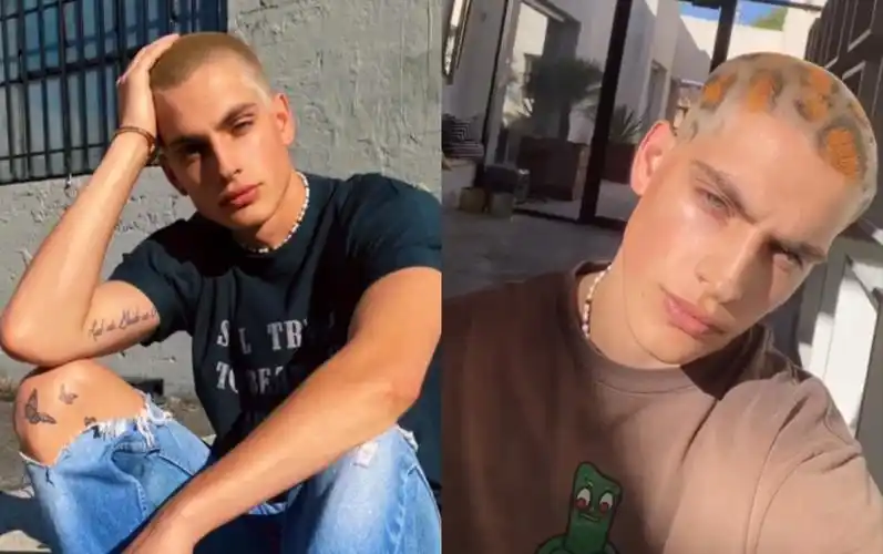 美国痞帅寸头男模cameron porras,帅死了!_哔哩哔哩_bilibili