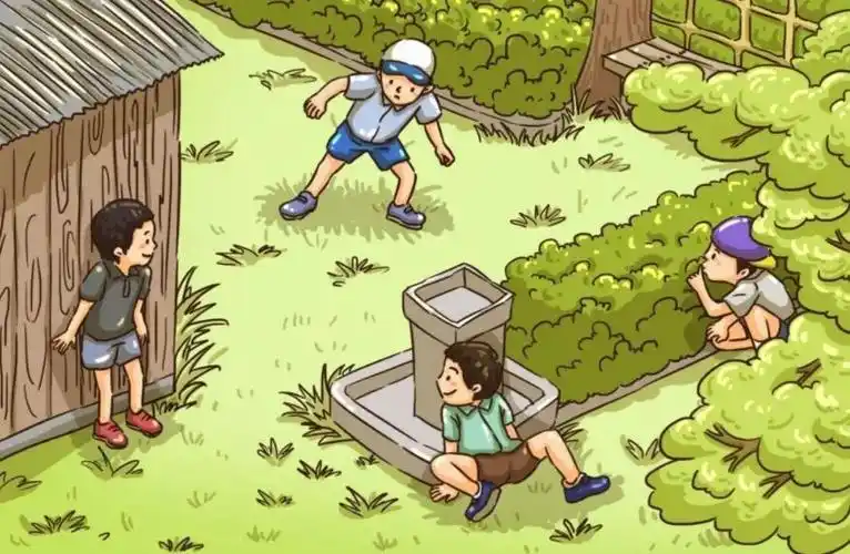 捉迷藏游戏作文400字四年级2篇