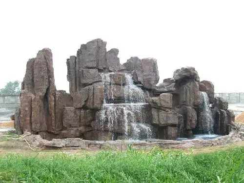 合肥塑石假山景观设计报价塑石假山造型美观水泥塑石假山工程