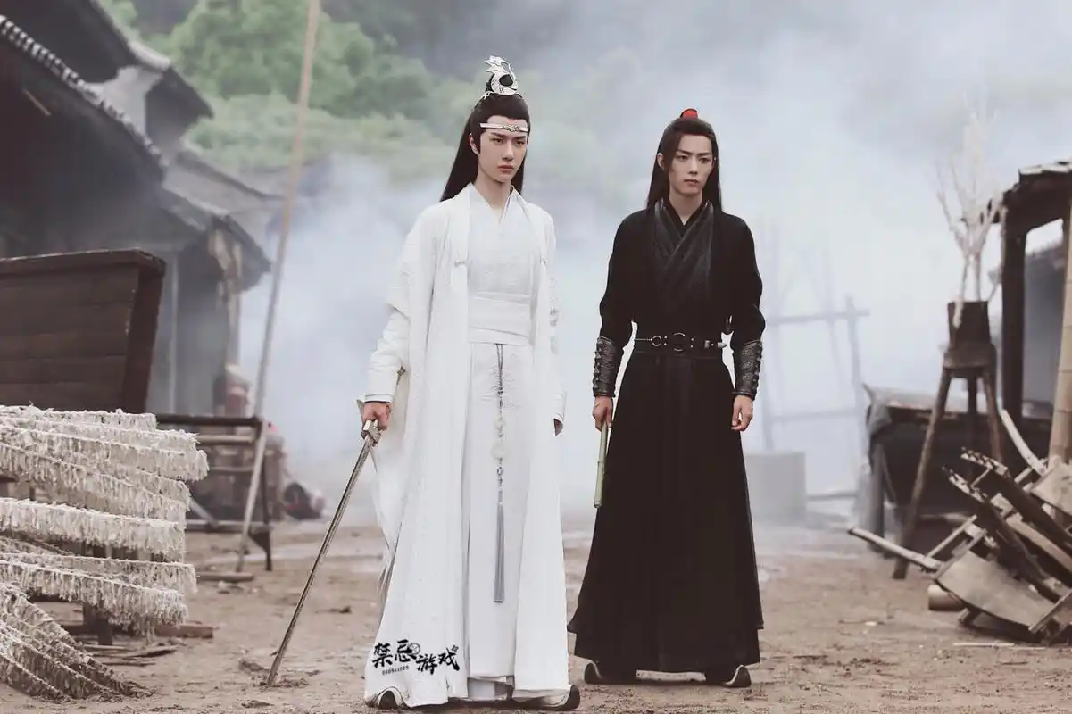 肖战 王一博魏无羡 蓝忘机陈情令 - 堆糖,美图壁纸兴趣社区