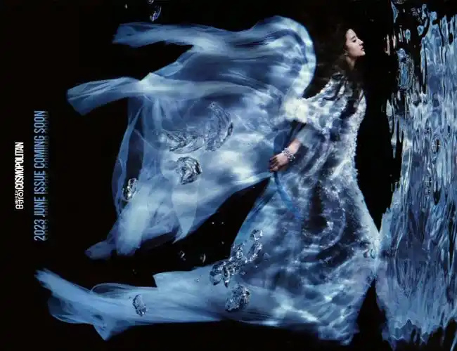 刘亦菲水中倒影封面预告