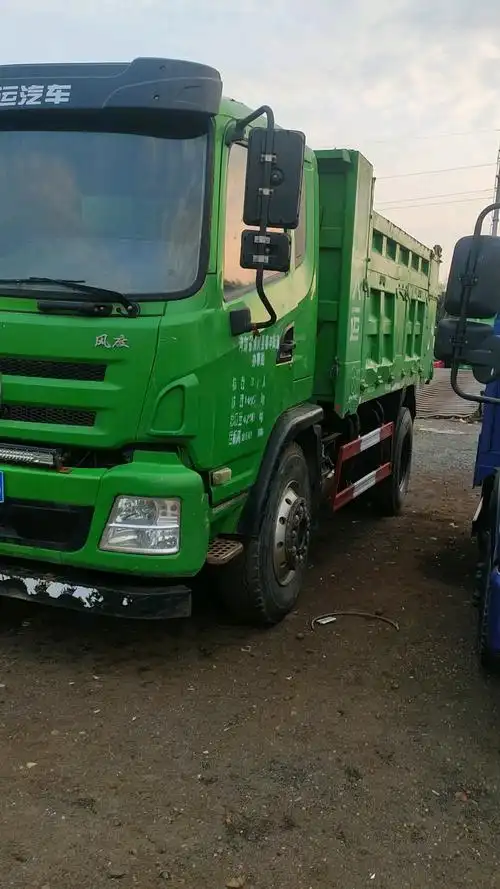 二手自卸车工程车#大运风度蓝牌翻斗自卸车,玉柴发动机,法士特变速箱
