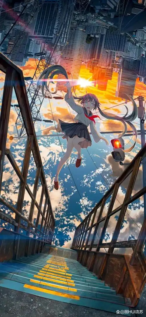 唯美意境系二次元风少女壁纸