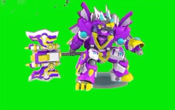 斗龙战士:索里绿幕素材