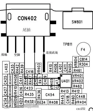 联想a0手机usb接口口焊盘脱落啦,从芯片的飞线焊法,?